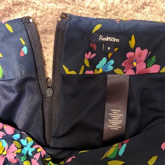 Reitmans size 5 chiffon fully lined skirt - Picture 3 of 4